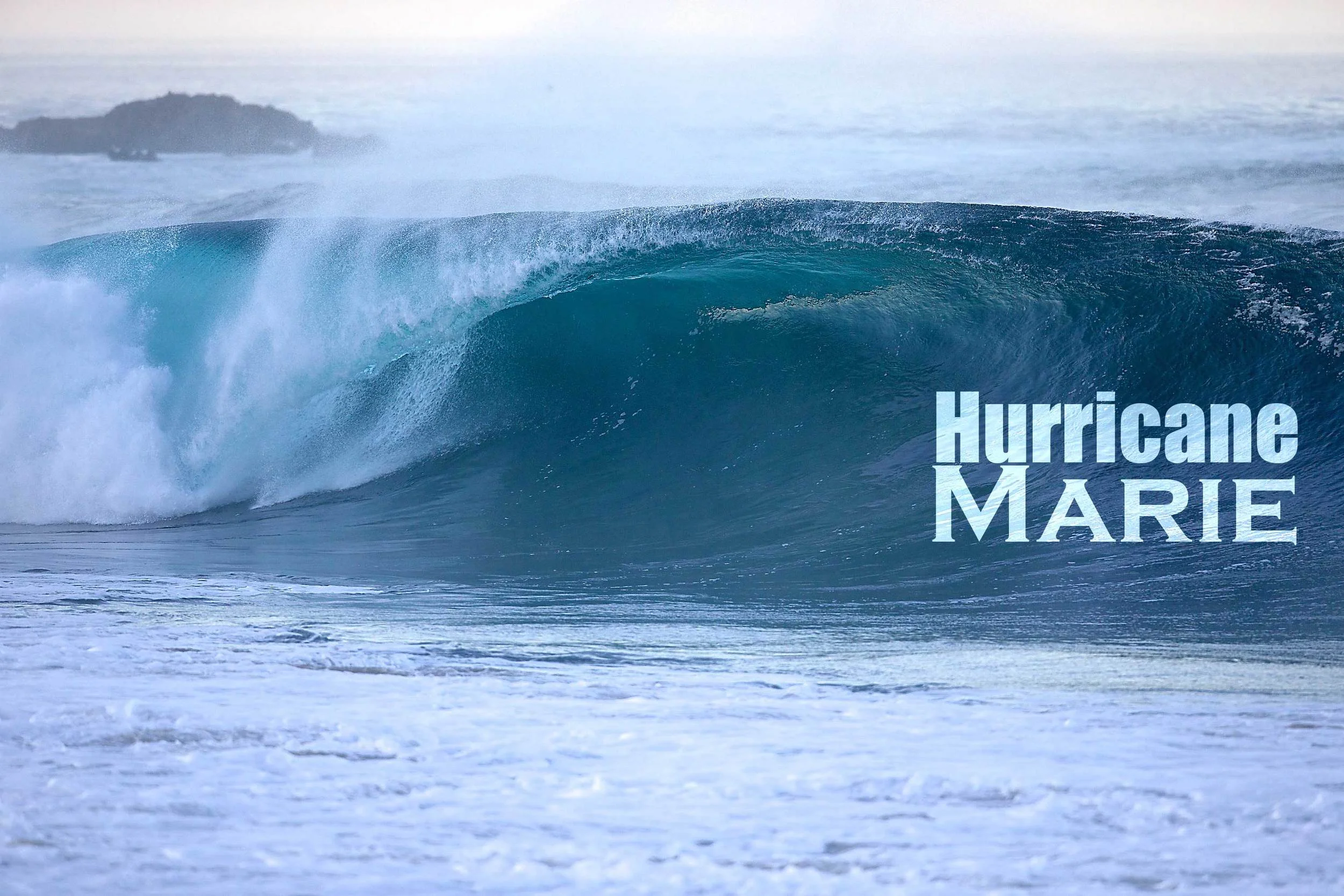Hurricane Marie - Largest swell in recent history