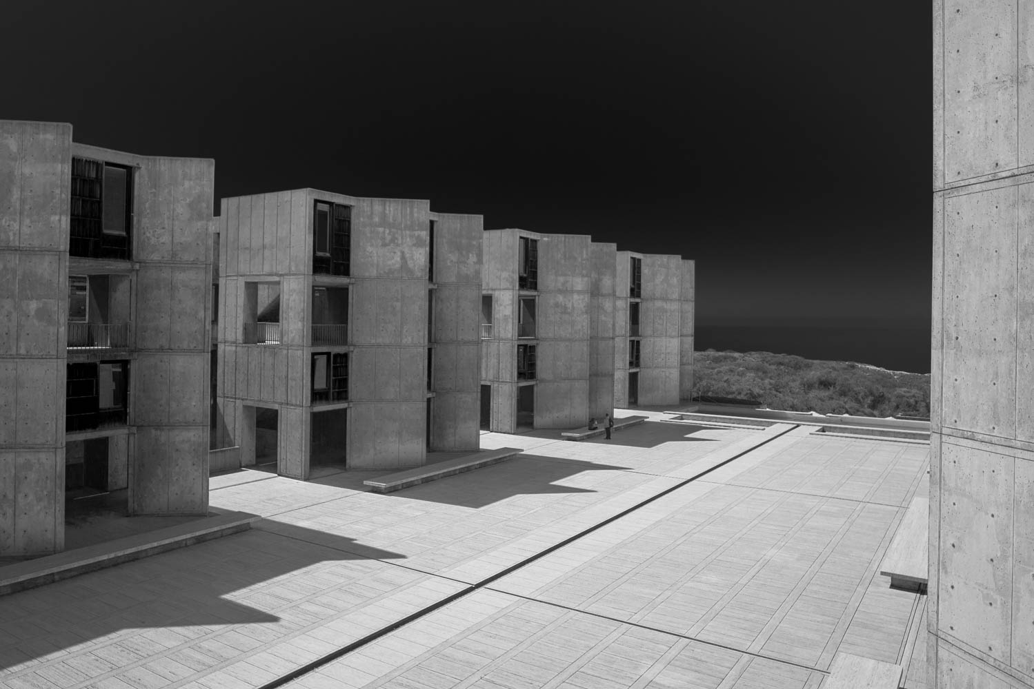 Salk Institute by Louis Kahn. : r/brutalism