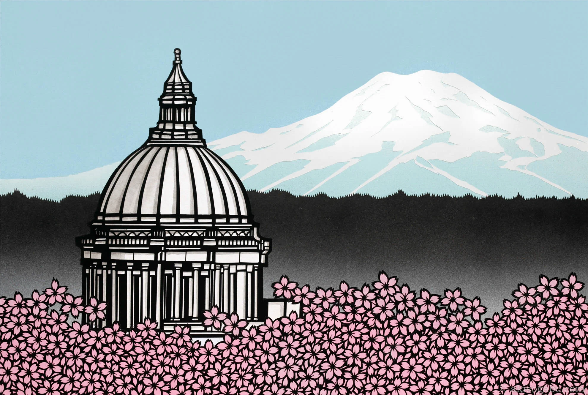 Capitol in Spring