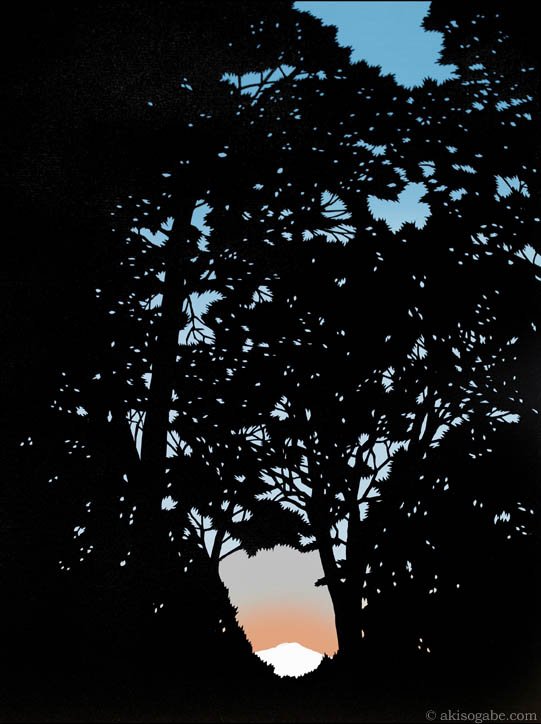 Sunset Rainier