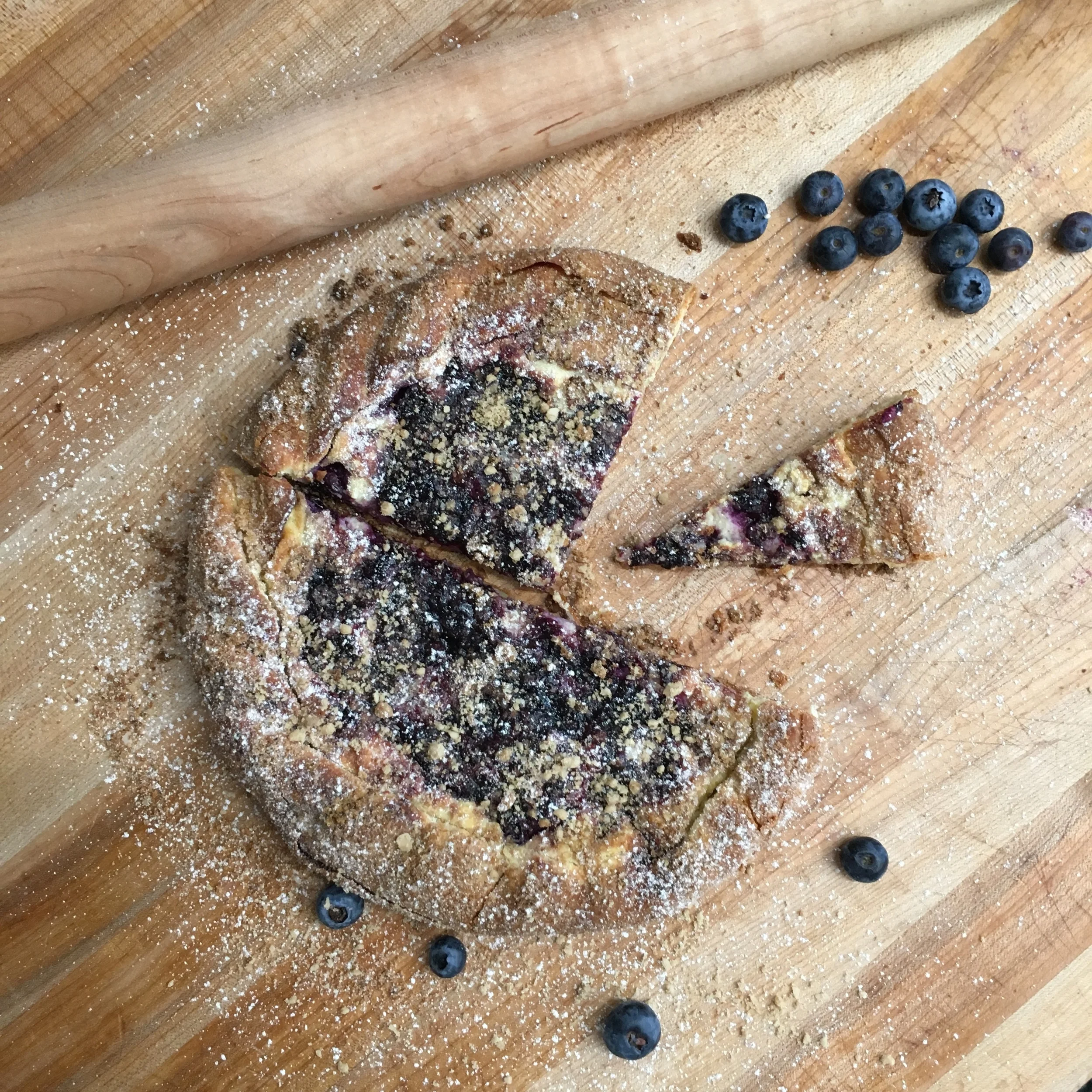 Blueberry, Brown Sugar Streusel Galette.JPG