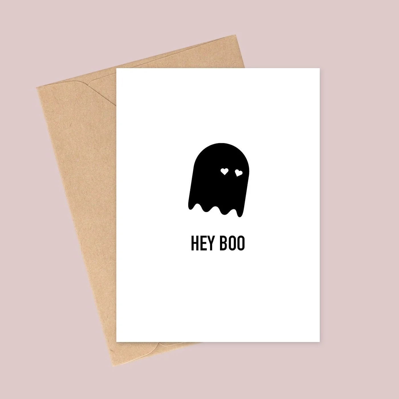 Hey Boo card