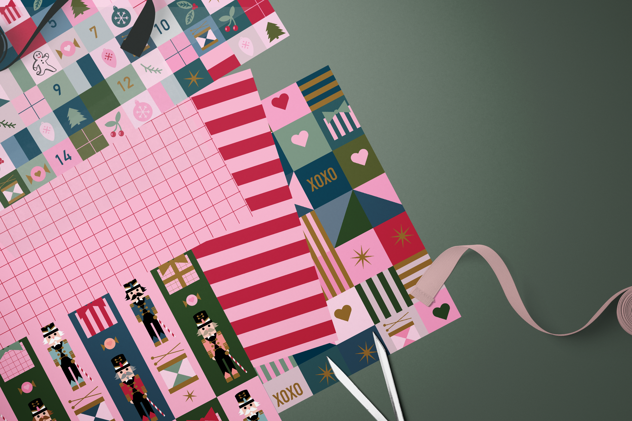 Wrapping Paper - NEW XMAS DESIGNS - Individual sheets