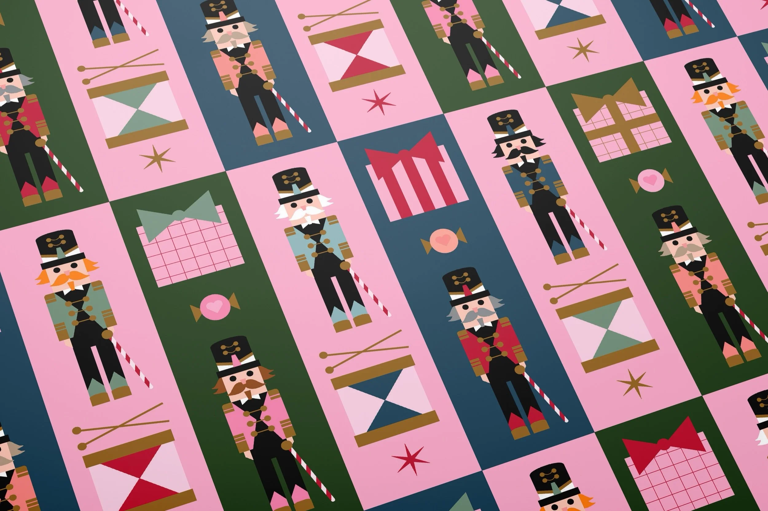 Xmas + Nutcracker Gift Tags - 10 PACK (Three Options)