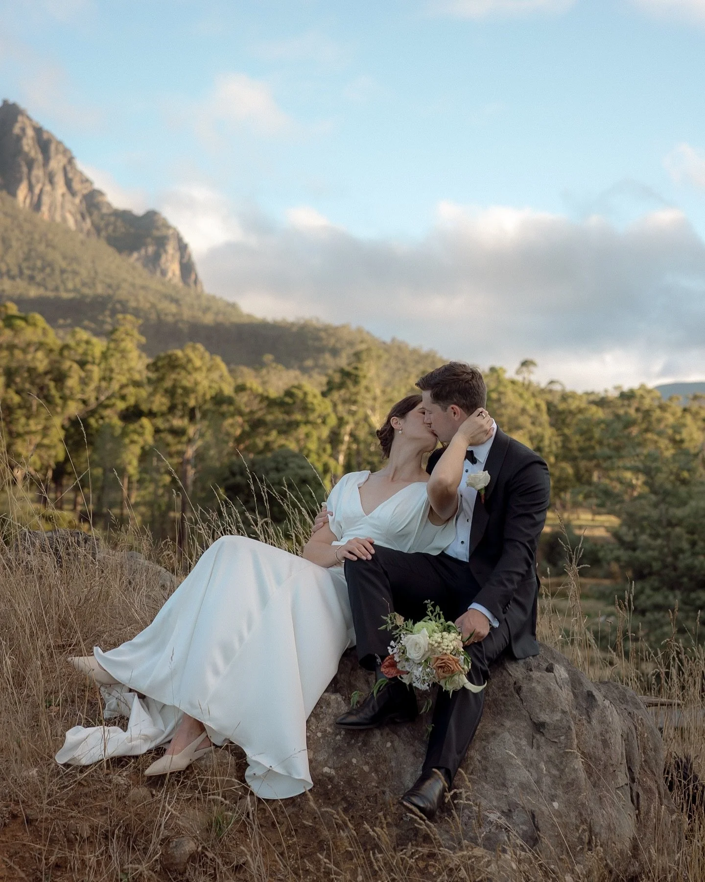 Courtney &amp; Michael 

Venue @thevaletasmania
Planning | design | coordination @artaud_and_co 
Flowers @gypdarling_ 
Hair @ariannecassidy.stylist 
Mua @lucycarey_hairandmakeup 
Gown @jennyyoonyc 
Suit @mjbale 
Lighting @luminaire_artaudandco 
Celeb
