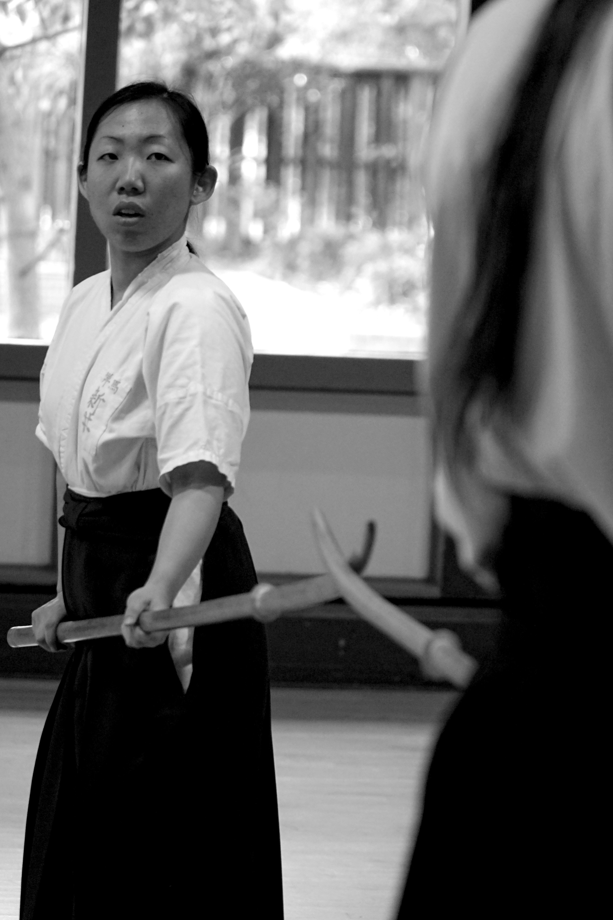 Mayo Arai performs Zen Nihon Kata at the 2014 Fall Seminar