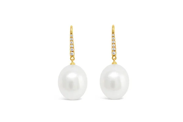 Autore South Sea and Diamond Earrings in Yellow Gold.jpg
