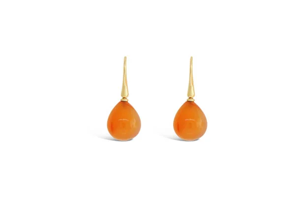 Carnelian Drop Earrings Yellow Gold.jpg