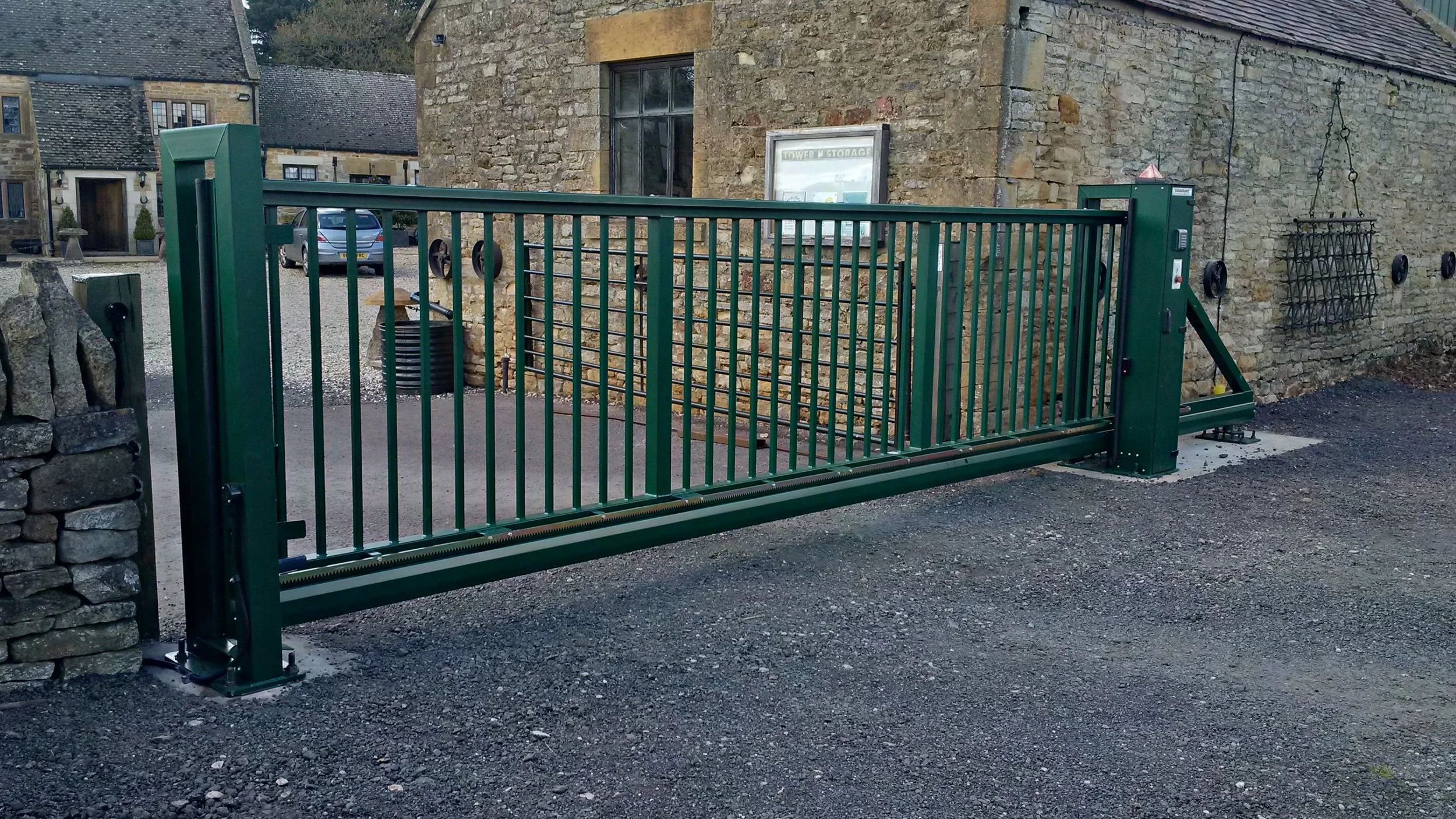 Sliding Gates — Electric gates for farms, stables and rural property