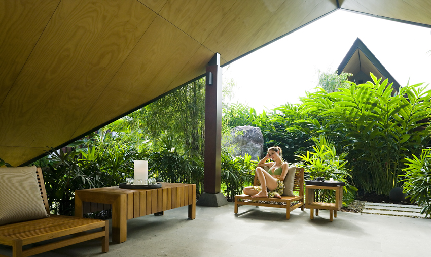 Bale Resort Port Douglas Private Daybed Pavilion Tropical Garden.jpg