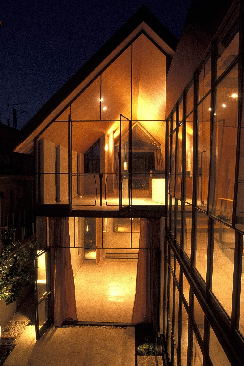 CTW Dusk Exterior Warehouse Conversion Residence.JPG