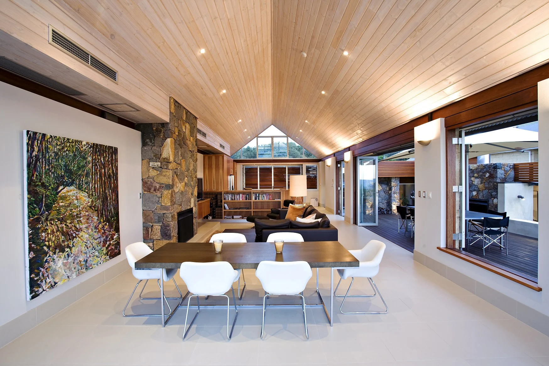 BBR Open Plan Dining Living Timber Ceiling.jpg