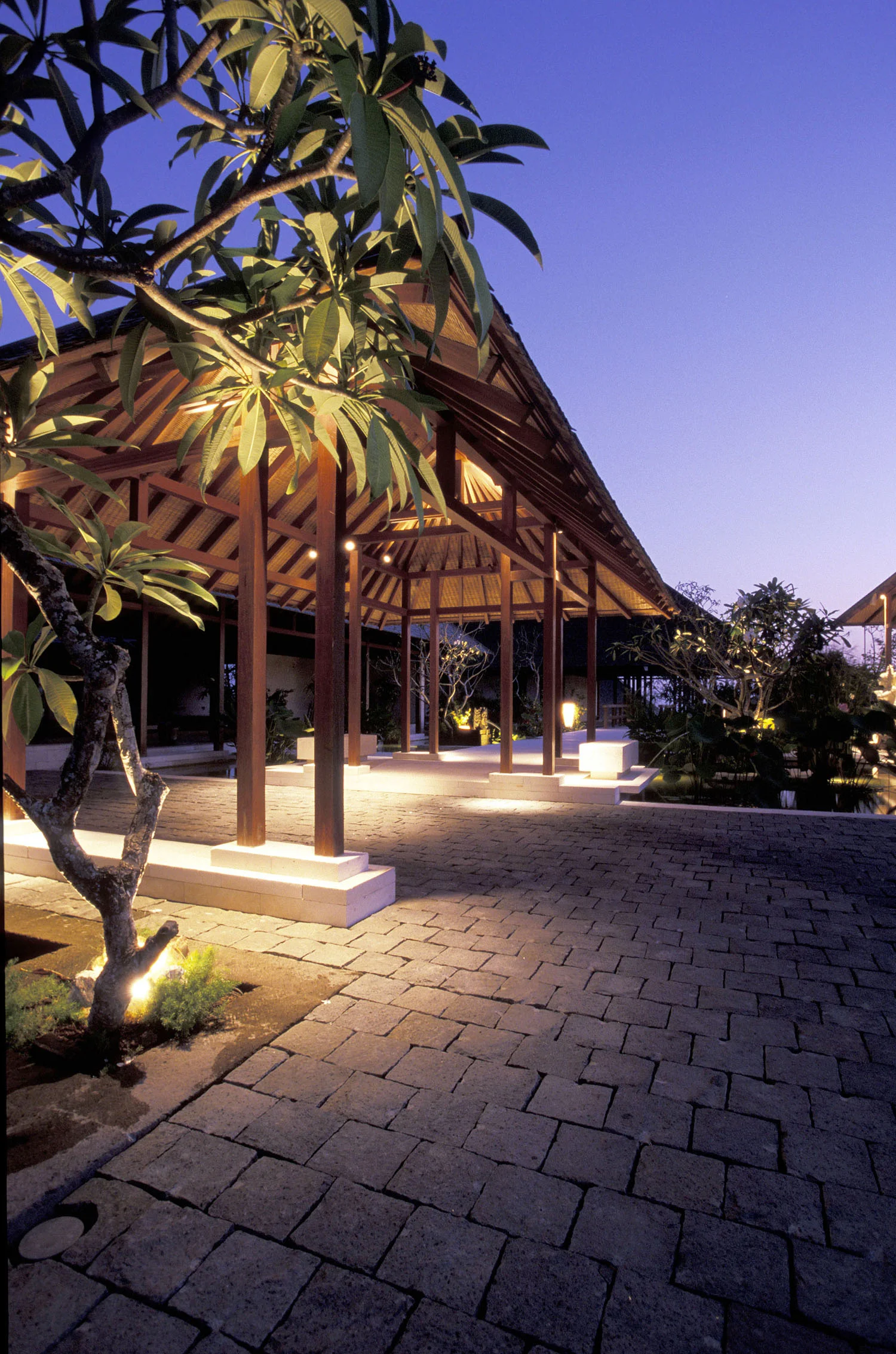 Taj Bekal Kerala Resort Villa Entrance Night.jpg