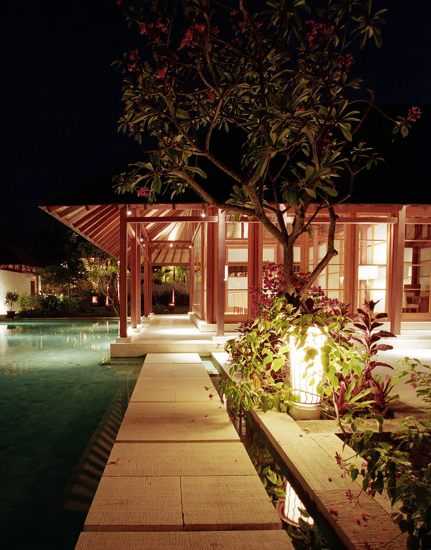 Tirtha Pool Walkway Night.jpg