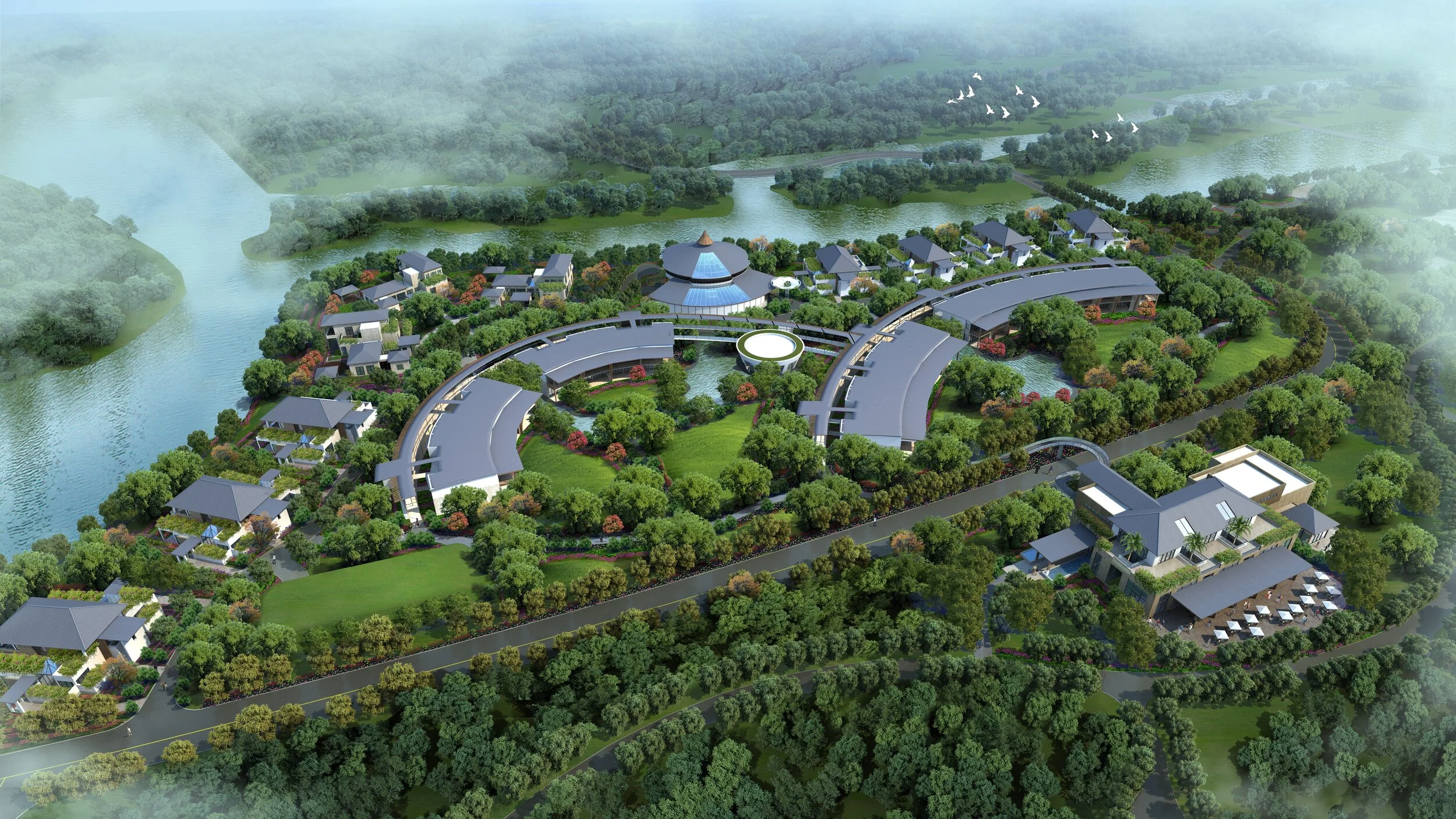 2019 - fragrant flower hut resort