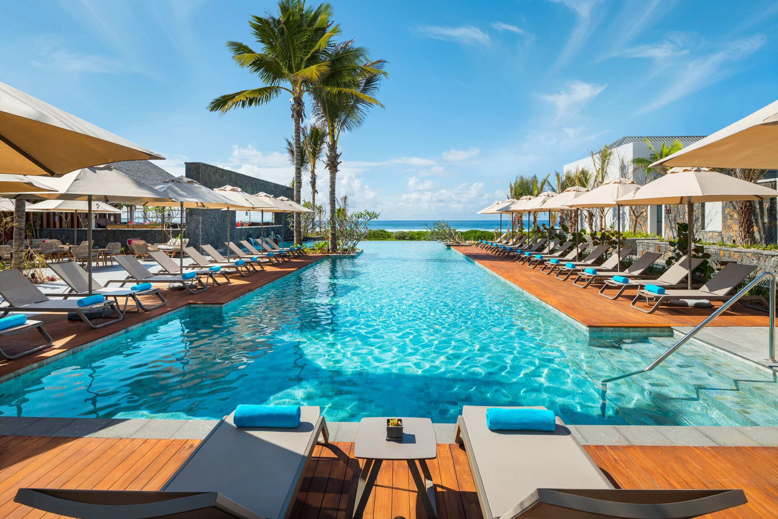Le Chaland Resort Mauritius Pool Day Beachfront Luxury Resort.jpg