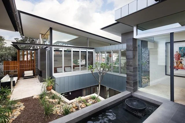 QFR Courtyard Entry Sandstone Cliff Residence.jpg