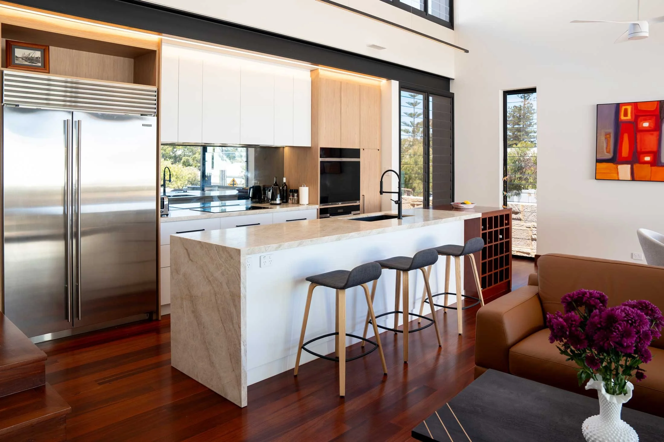 SSM Contemporary Residential Open Plan Kitchen Renovation Stone Island Australia.jpg