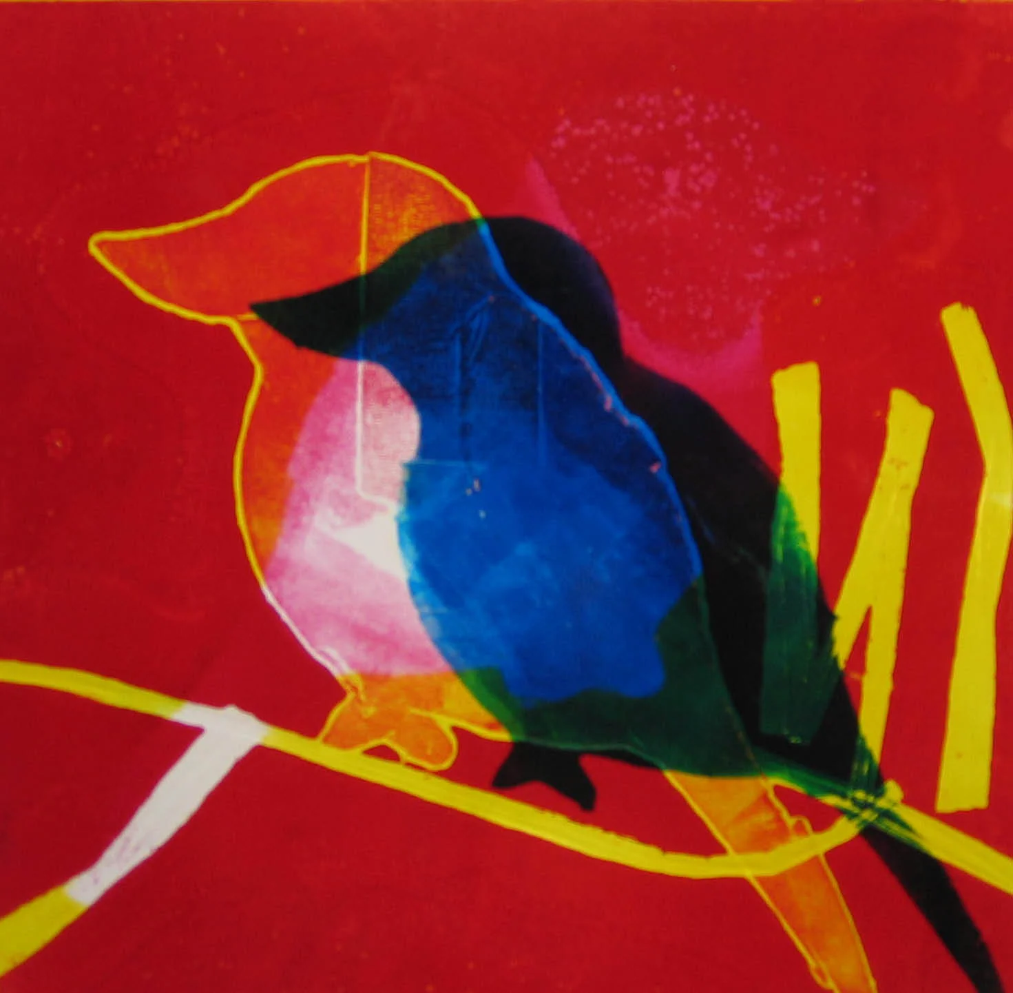 GCSE Printmaking Birds
