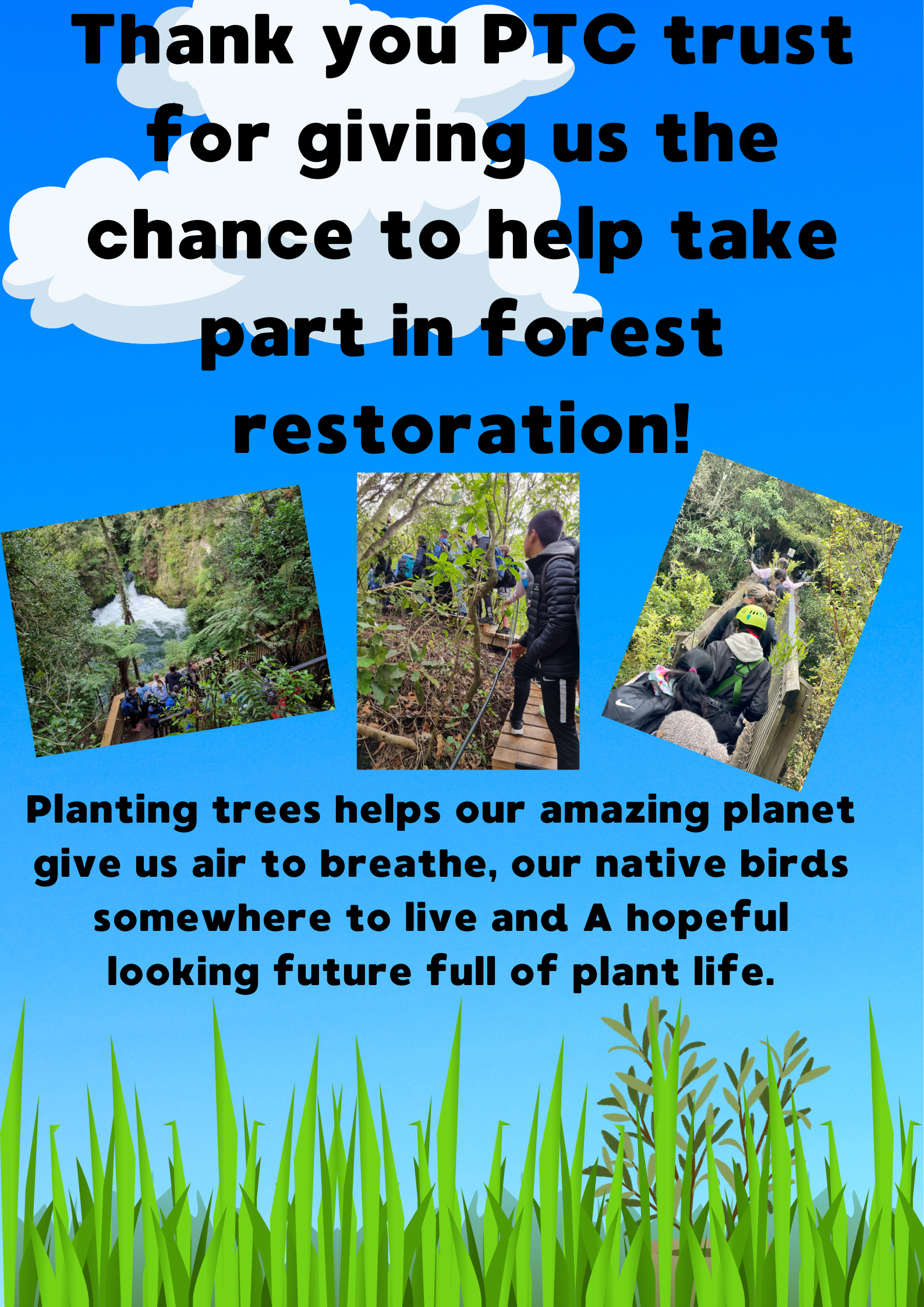 Thank you PTC trust for giving us the chance to help save the environment.png