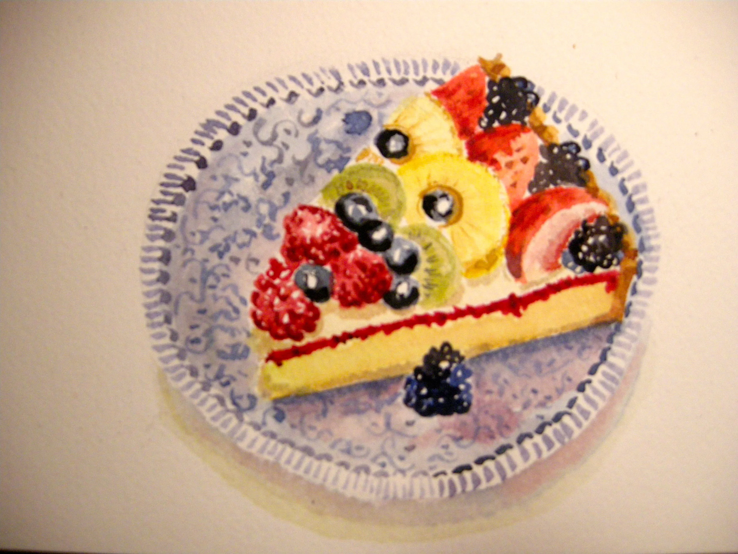 Veniero's fruit tart