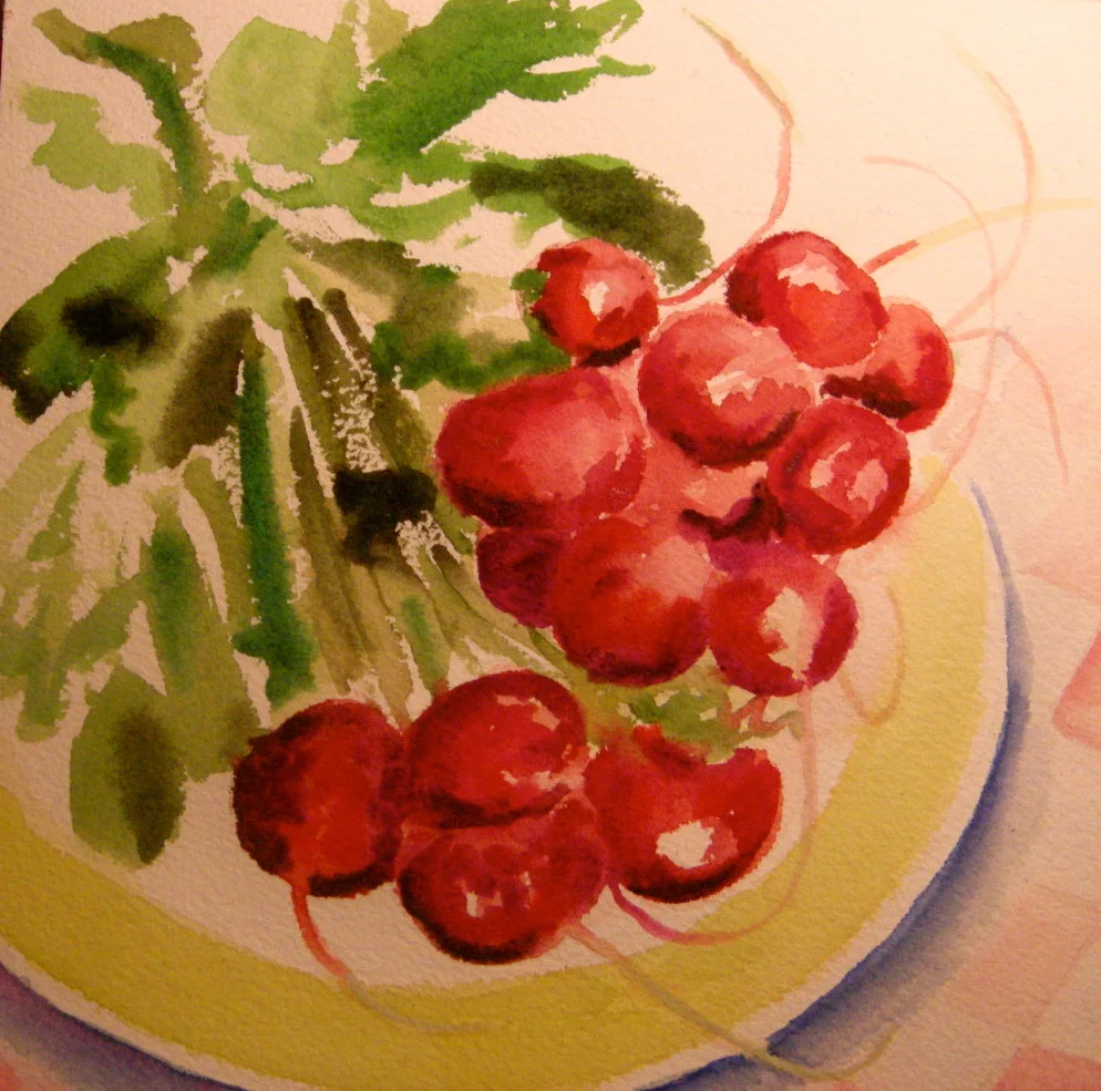 Radish bouquet