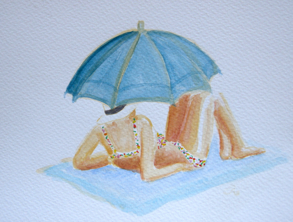 Under the umbrella