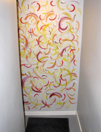 Stairwell wall painting