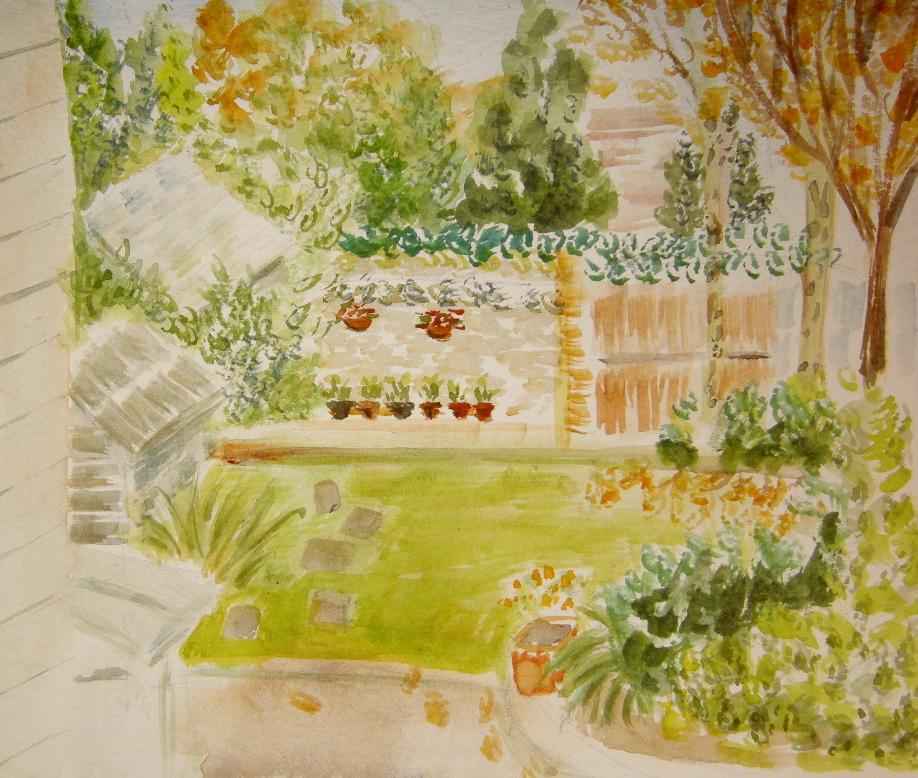 Mimi's yard