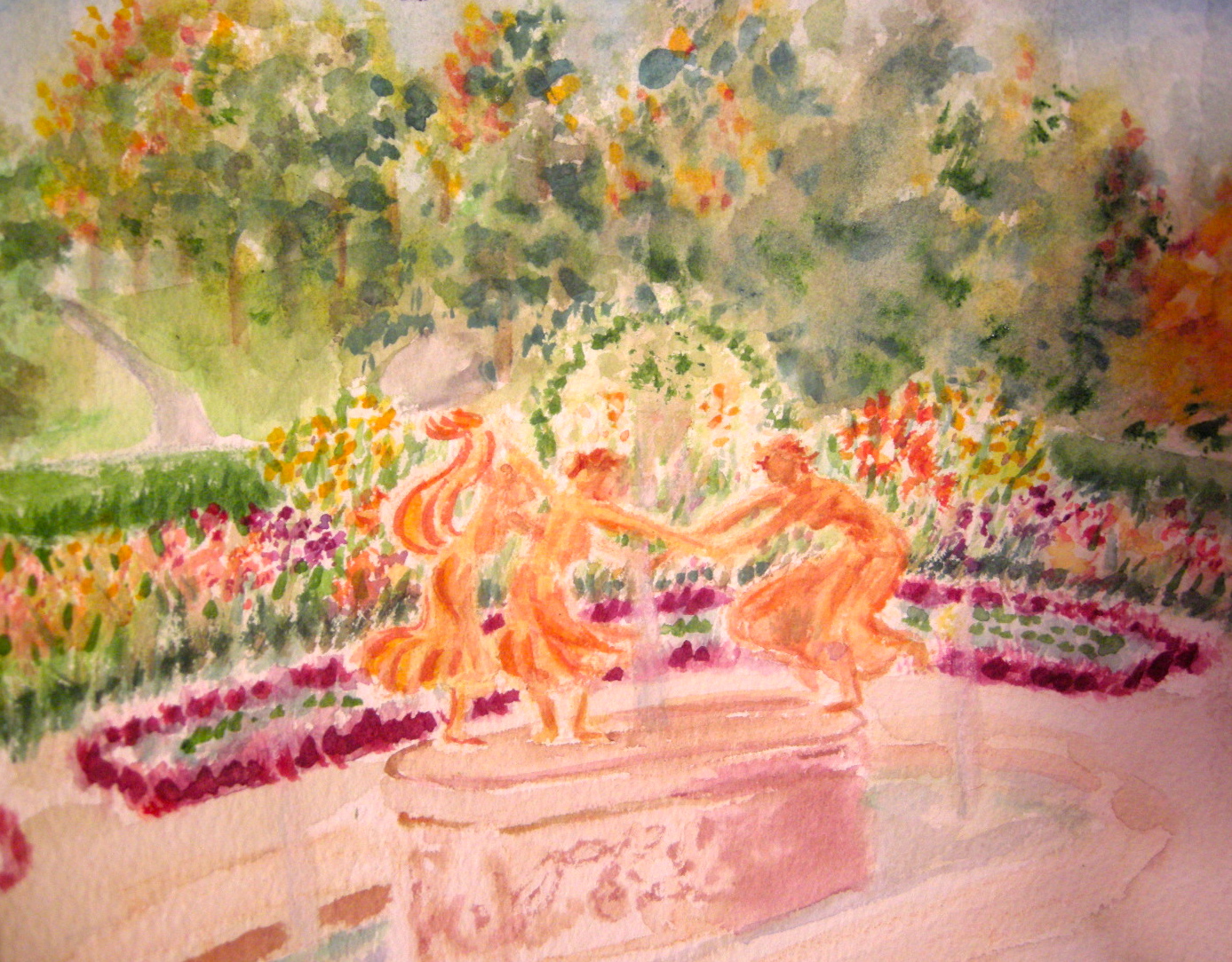 Conservatory Dancing Ladies