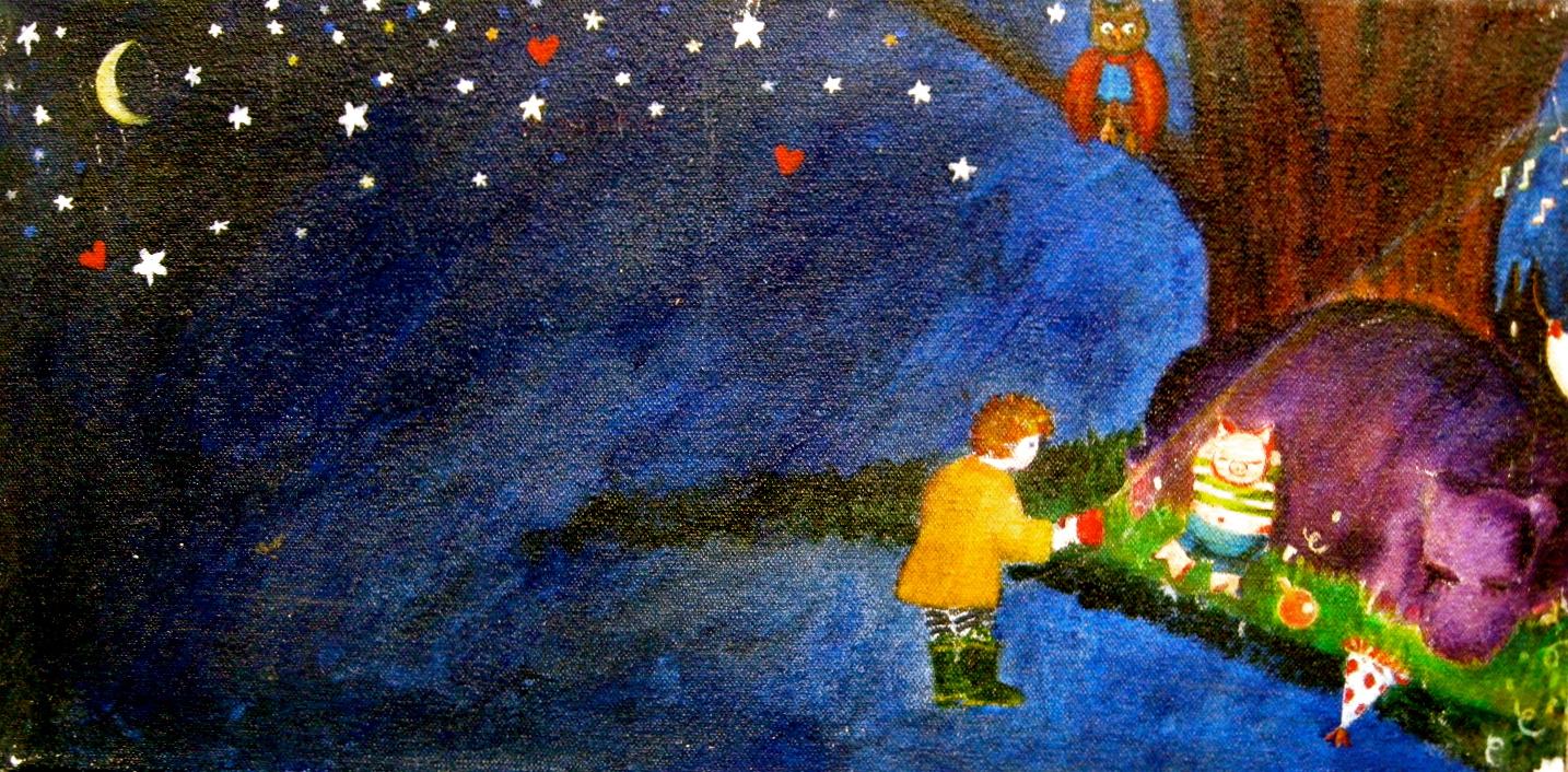 Zoo at night , back cover