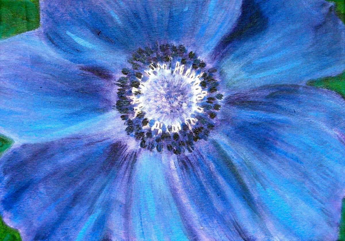 Blue Acrylic 2