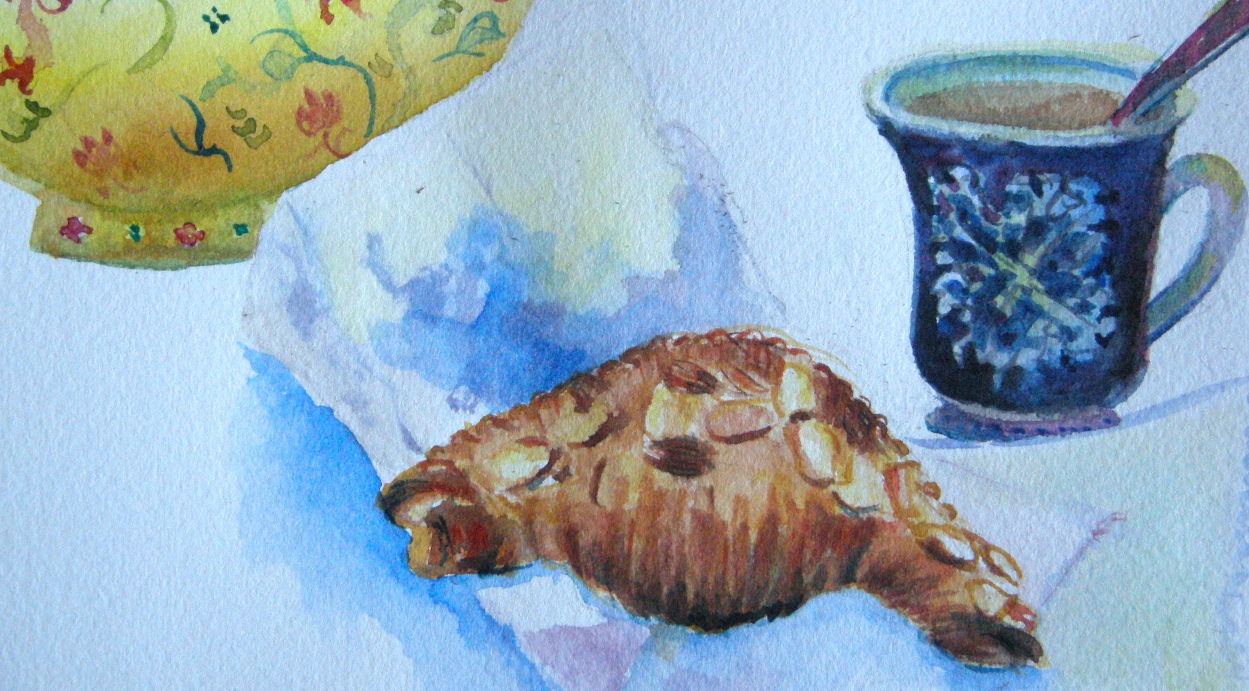 Almond croissant