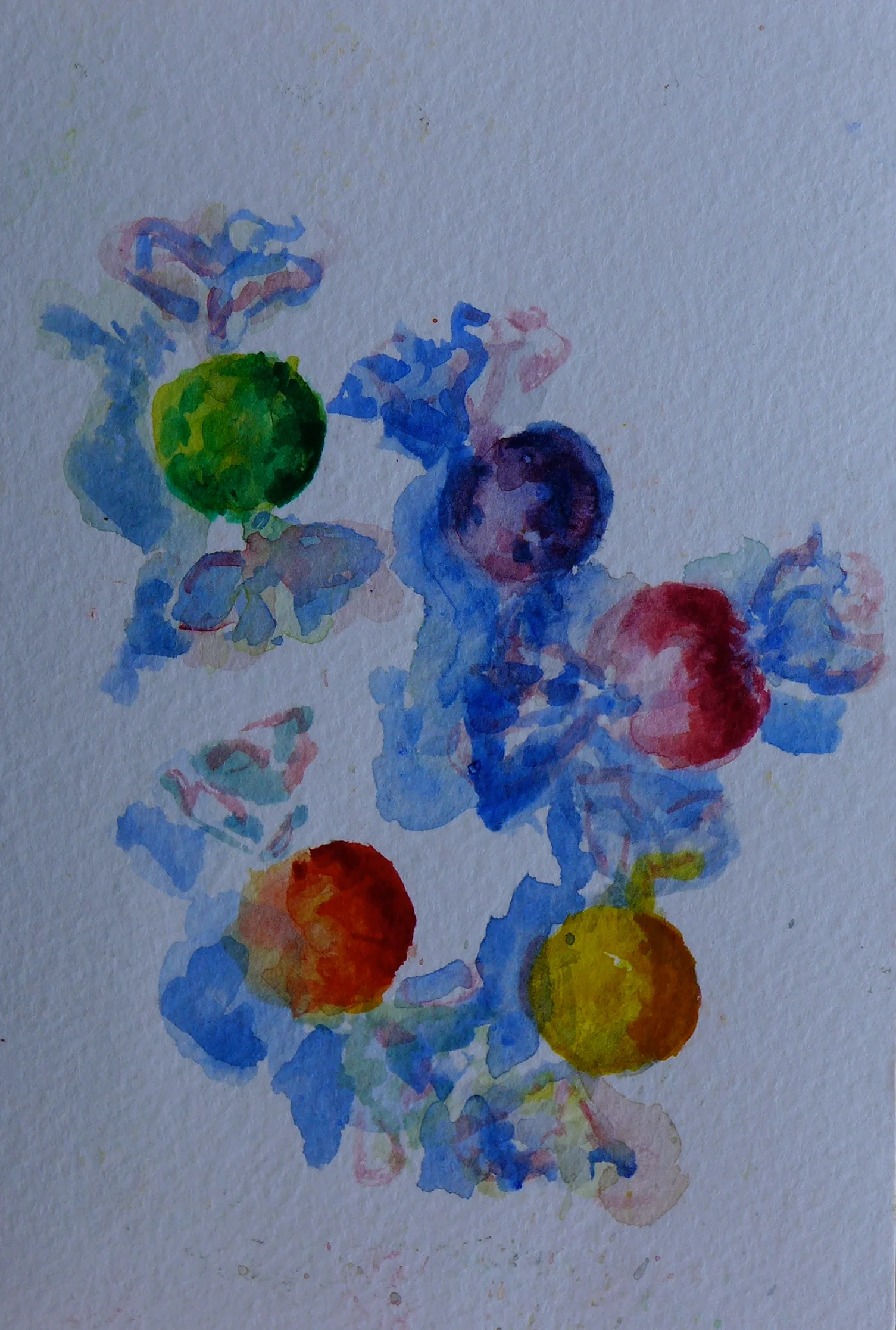 Sweets, 4"x6" watercolor