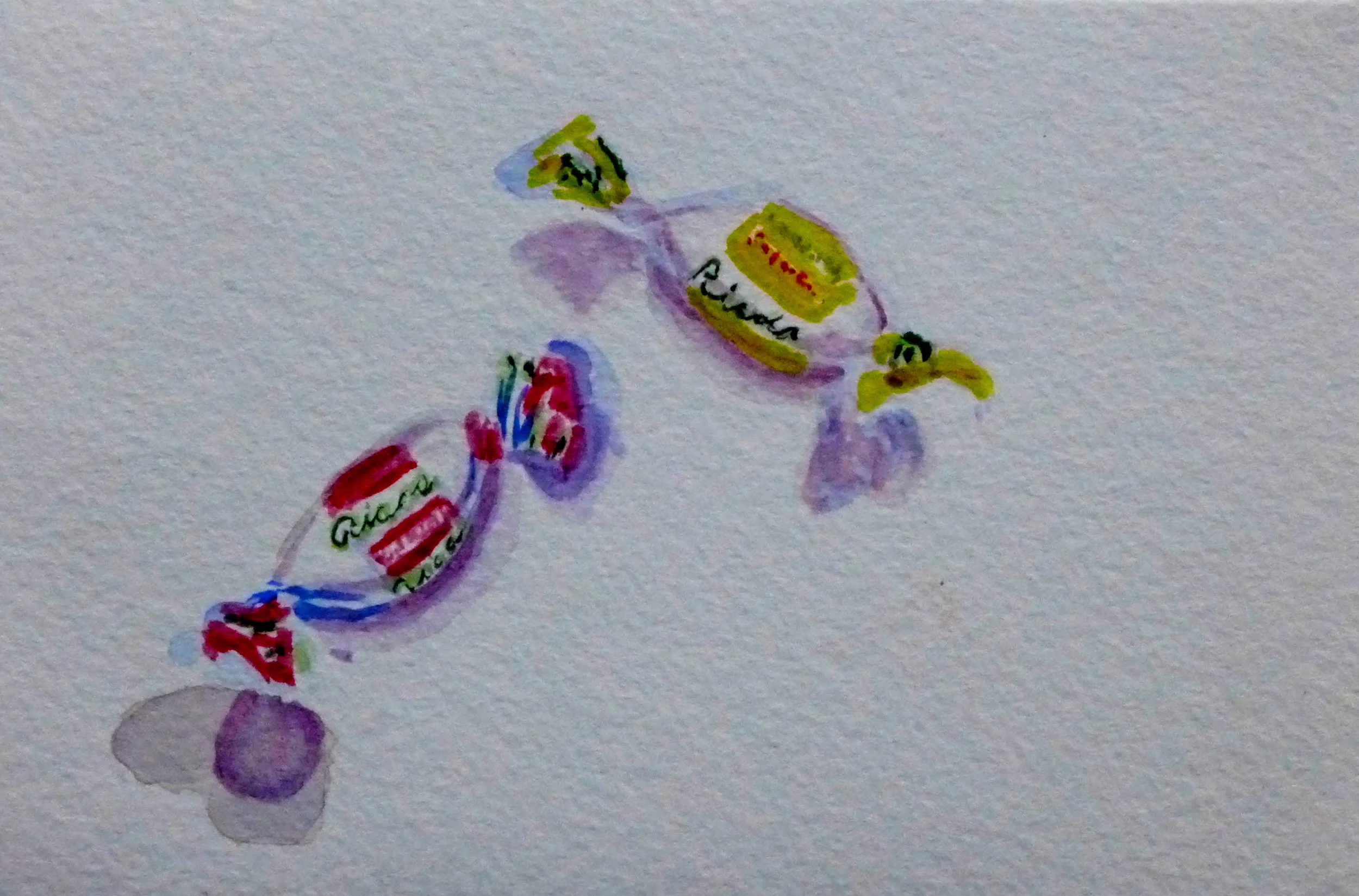 Ricola, 4'X6" WATERCOLOR