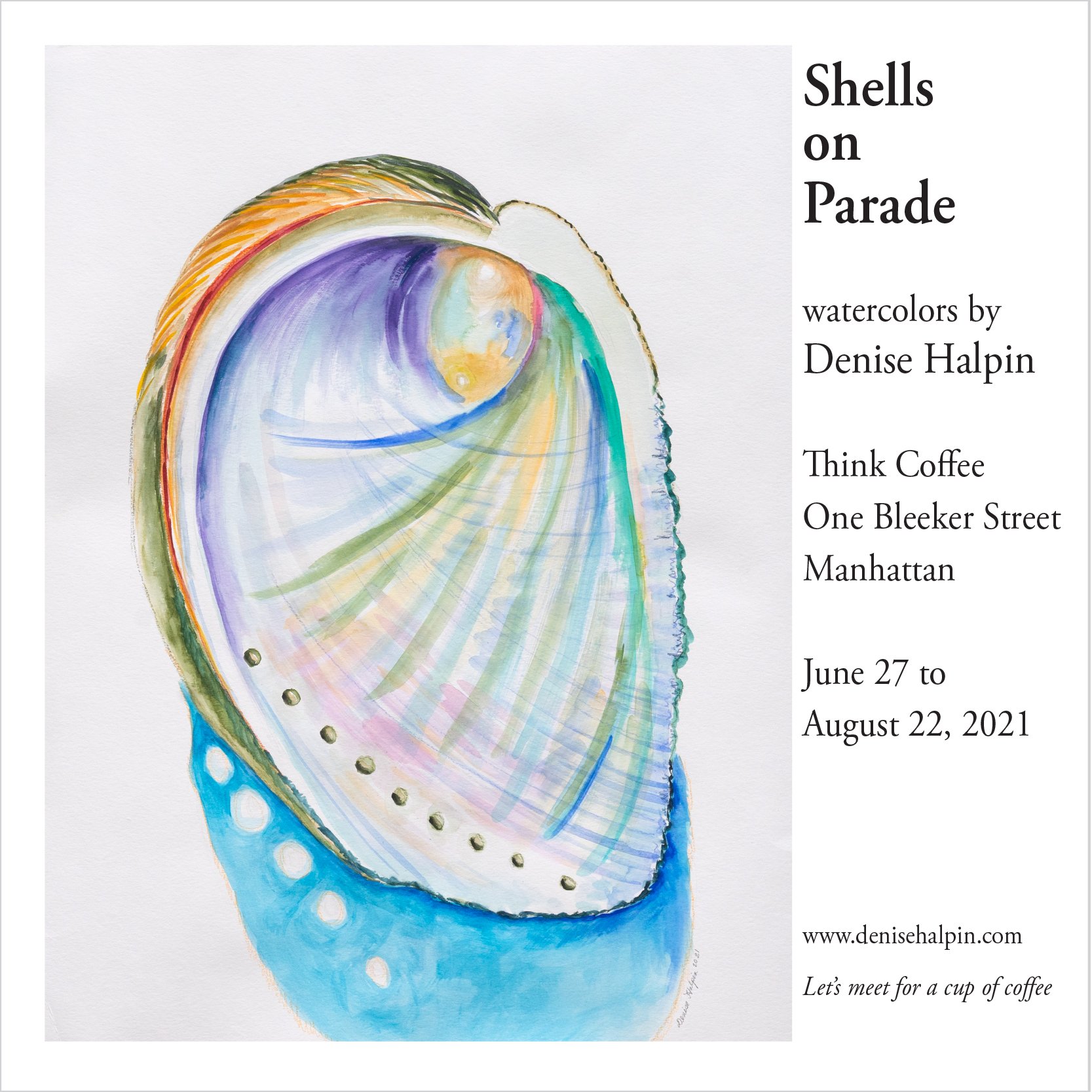 Shells On Parade at Think Coffee