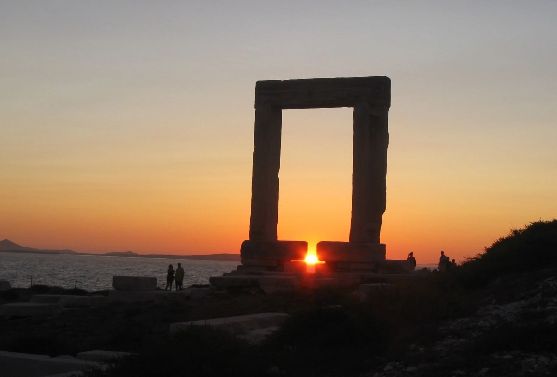 Apollo monument, Naxos, Greece