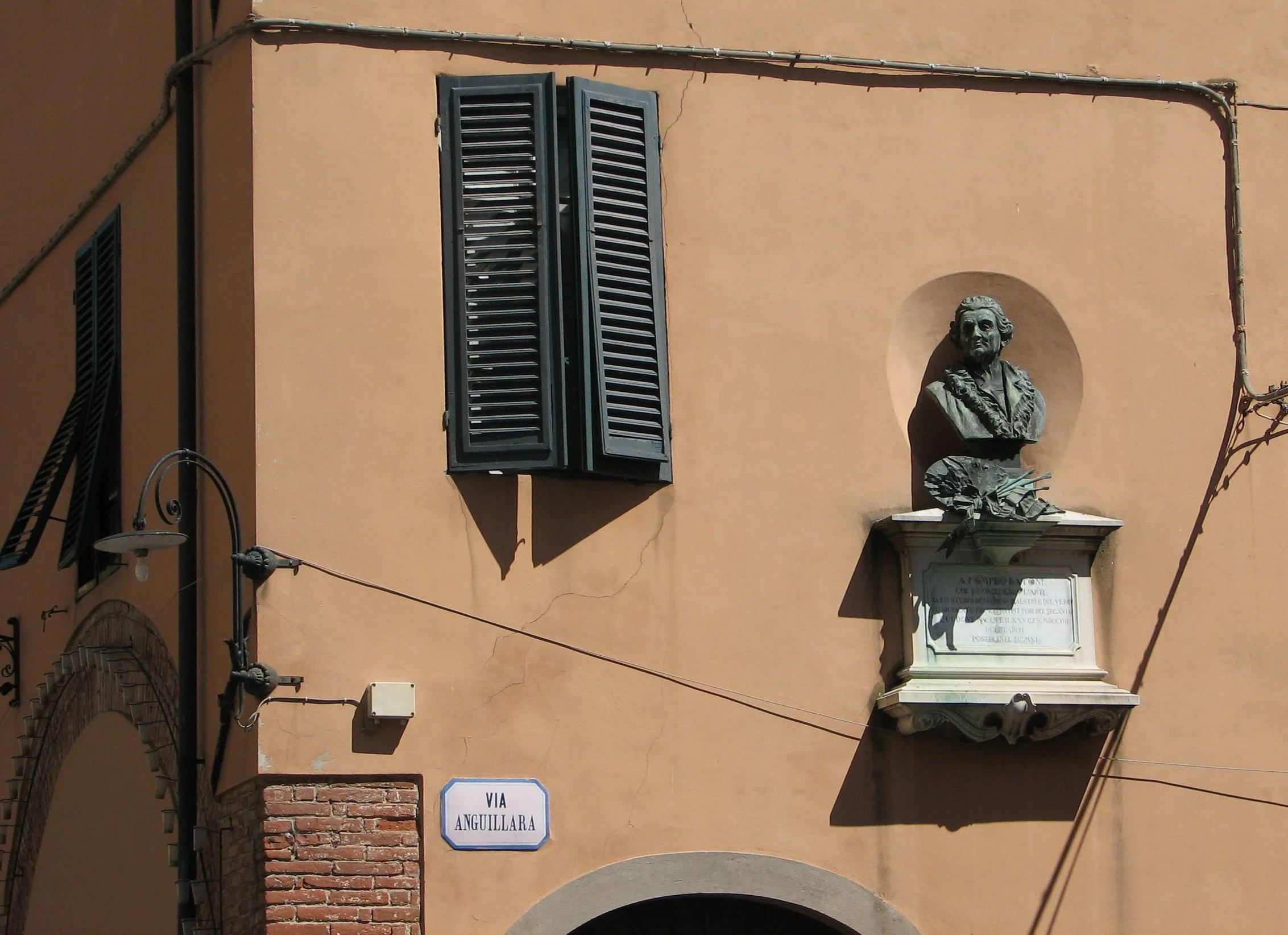 Wall, Lucca, Italy