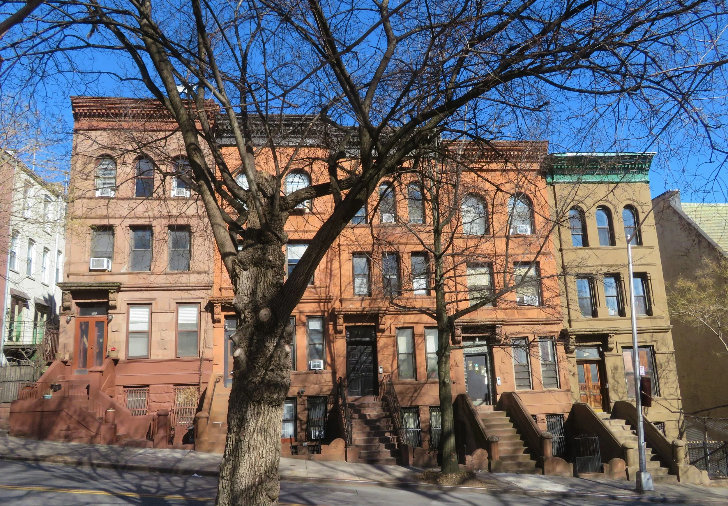  Brownstone at 141st St and St. Nicholas Park, New York City 