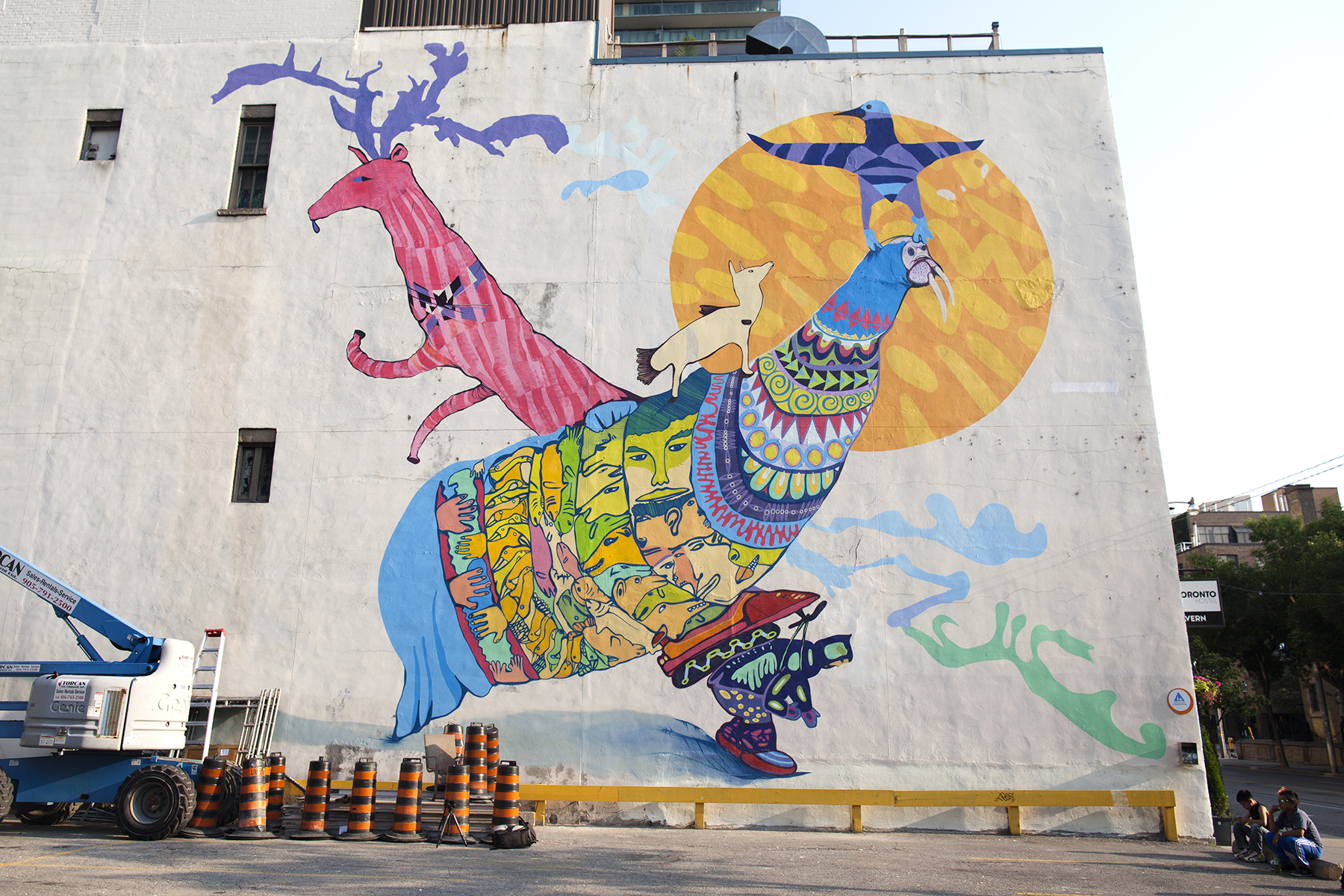Photo by Tobin Grimshaw, The final mural complete!