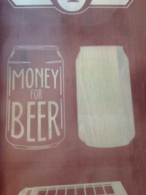 Second stage of preparing to print a screen