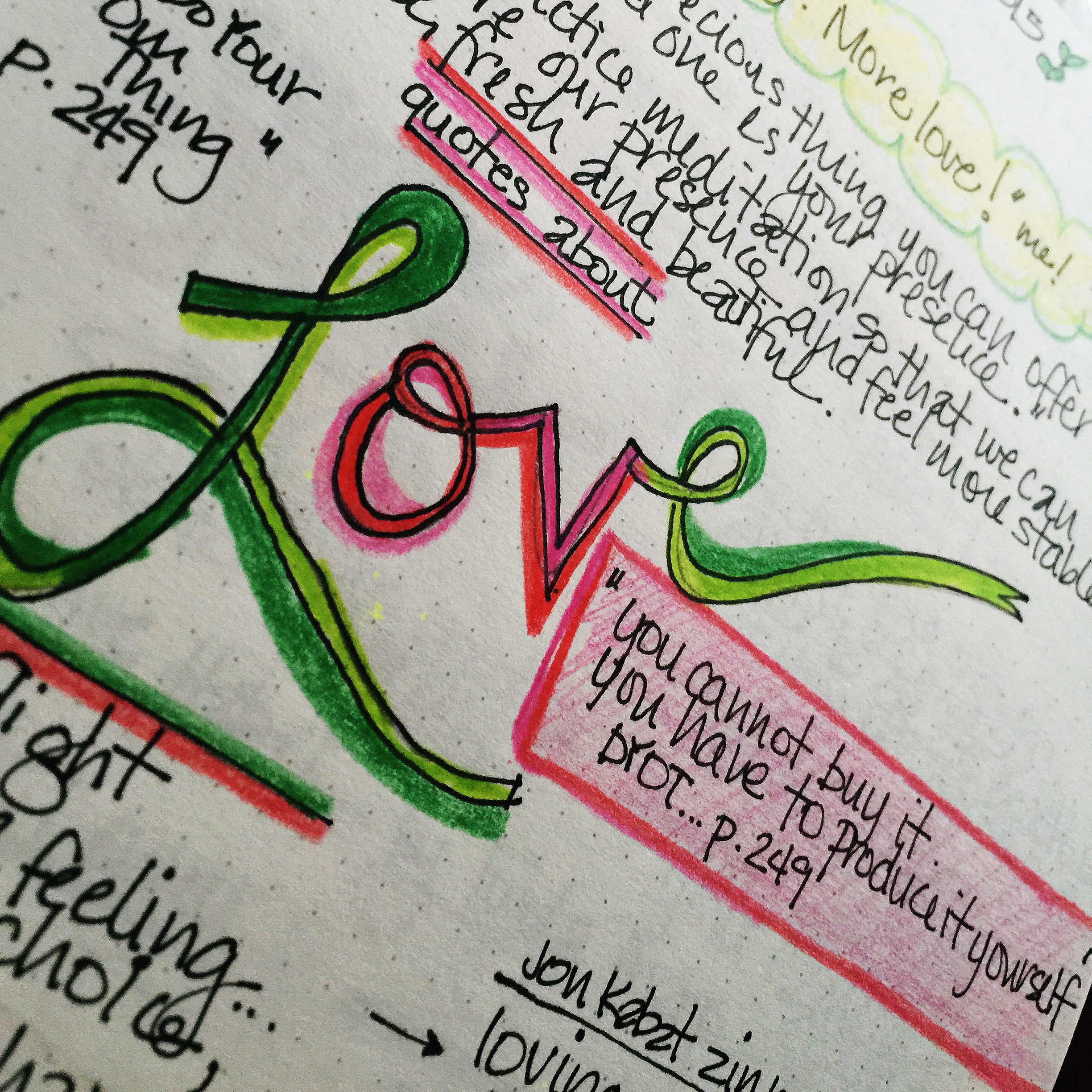 handwriting from my journal :: written in December 2015, photo taken august 3, 2016 Shot with my iPhone 6+
