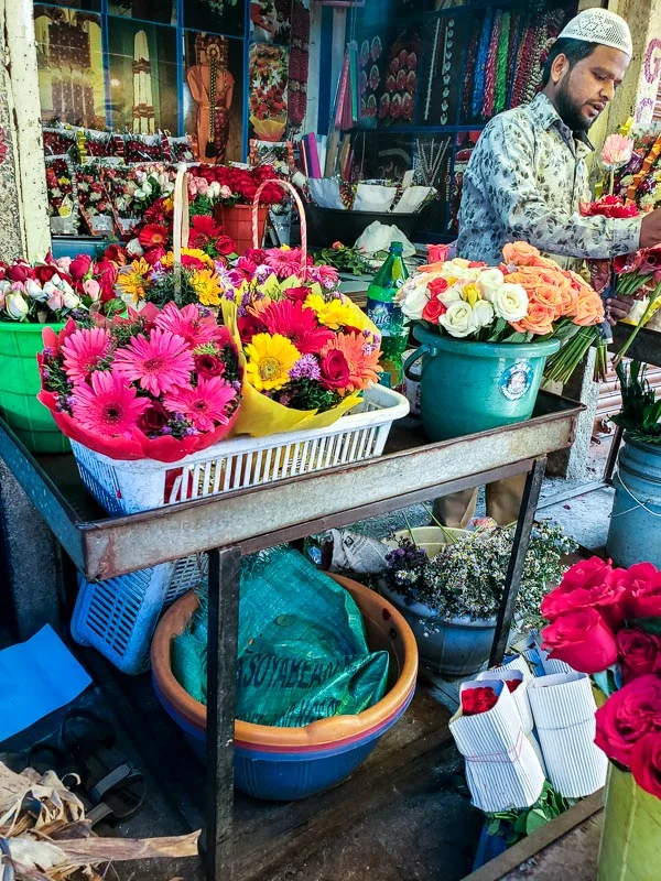 A photo from my first full day in Mysore :: shopping at the Devaraja Market on January 1, 2019