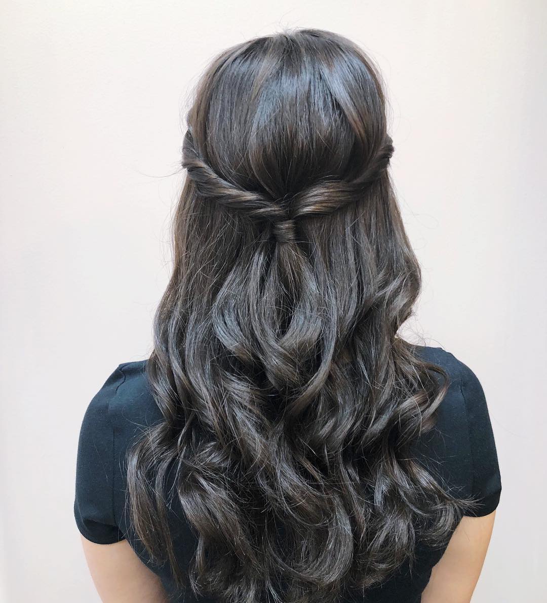 Charlotte & Atlanta Hair & Makeup Artist | Beauty Asylum— Half-up ...