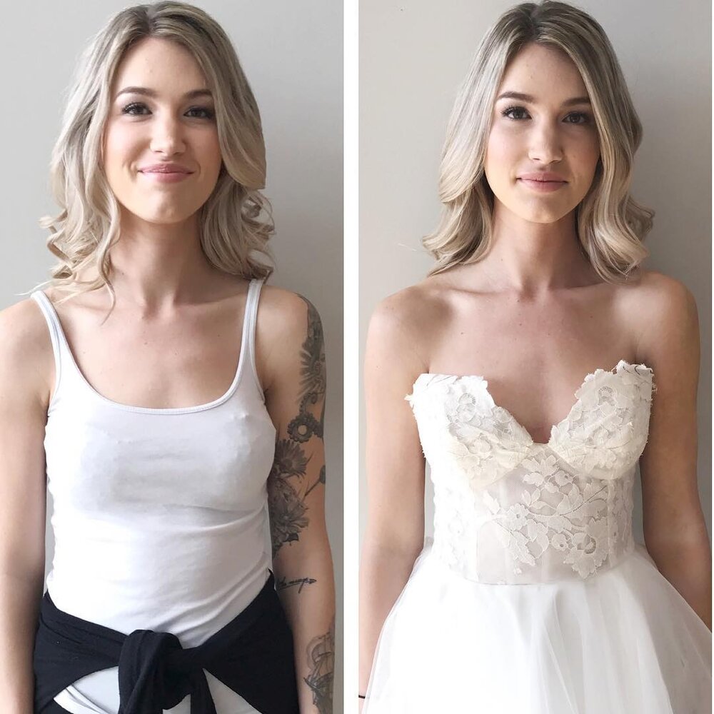 Charlotte & Atlanta Hair & Makeup Artist | Beauty Asylum— Before & After  Makeup Pictures