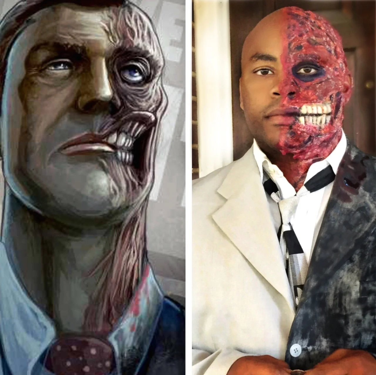 DIY Harvey Dent (Two-Face) Costume: Budget-Friendly Halloween Makeup Guide