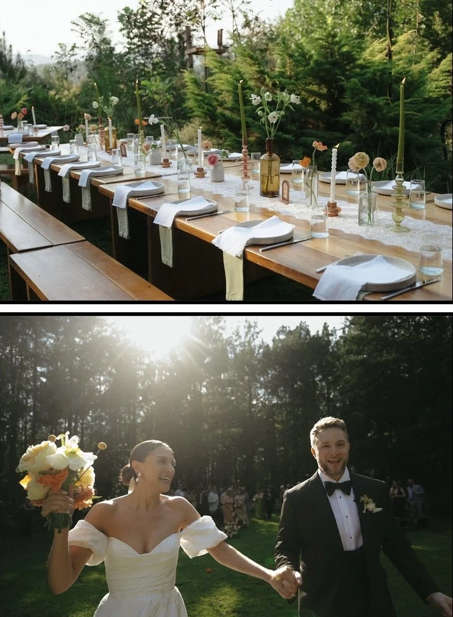 elegant mountain wedding and tablescape at house boheme