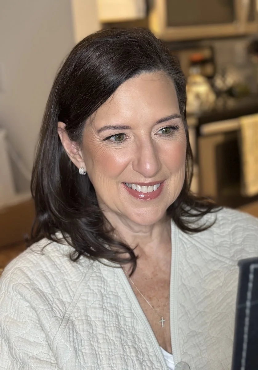 natural makeup on mature fair skin