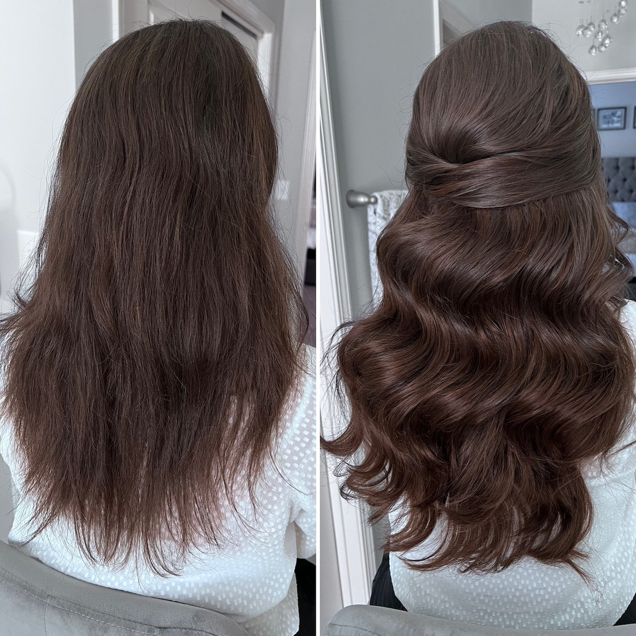 EASIEST WAY TO PUT IN CLIP-IN HAIR EXTENSIONS, GLAM SEAMLESS