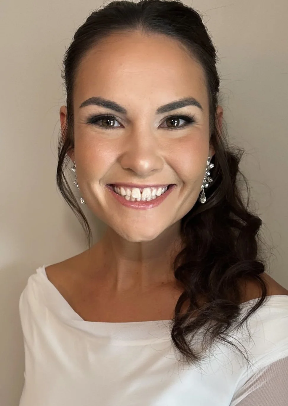 natural bridal makeup for brown hair and brown eyes